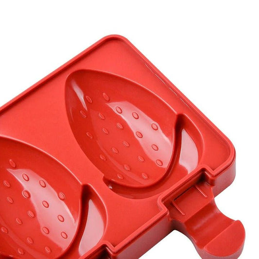 Bakewareind Strawberry Cakesicle Ice Cream Silicone Mould - Bakewareindia