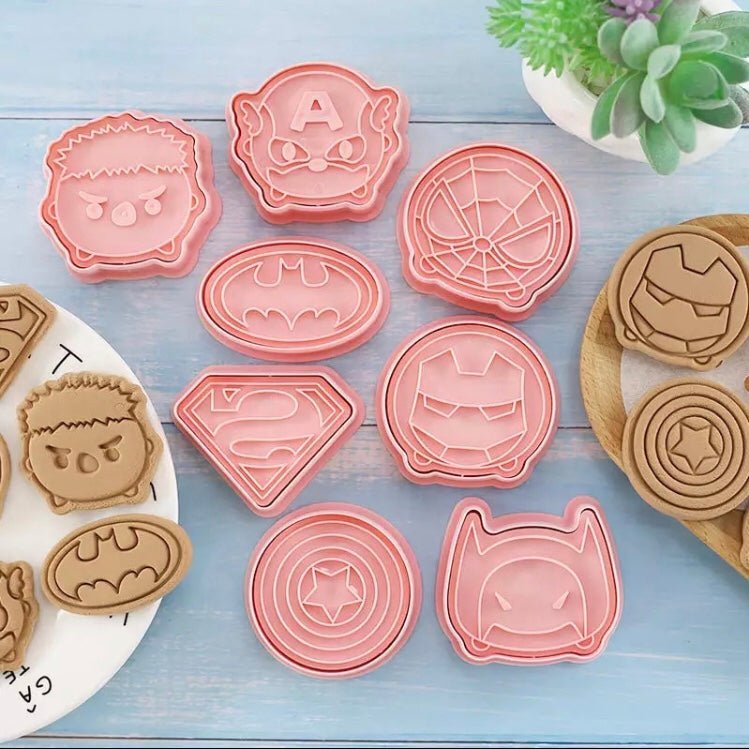 Superhero Cutter Set | Cake Decoration Tools