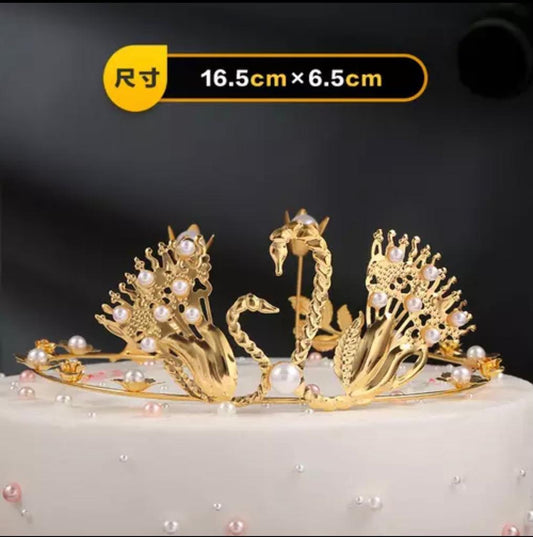 Swan Crown Cake Topper - Bakeware India
