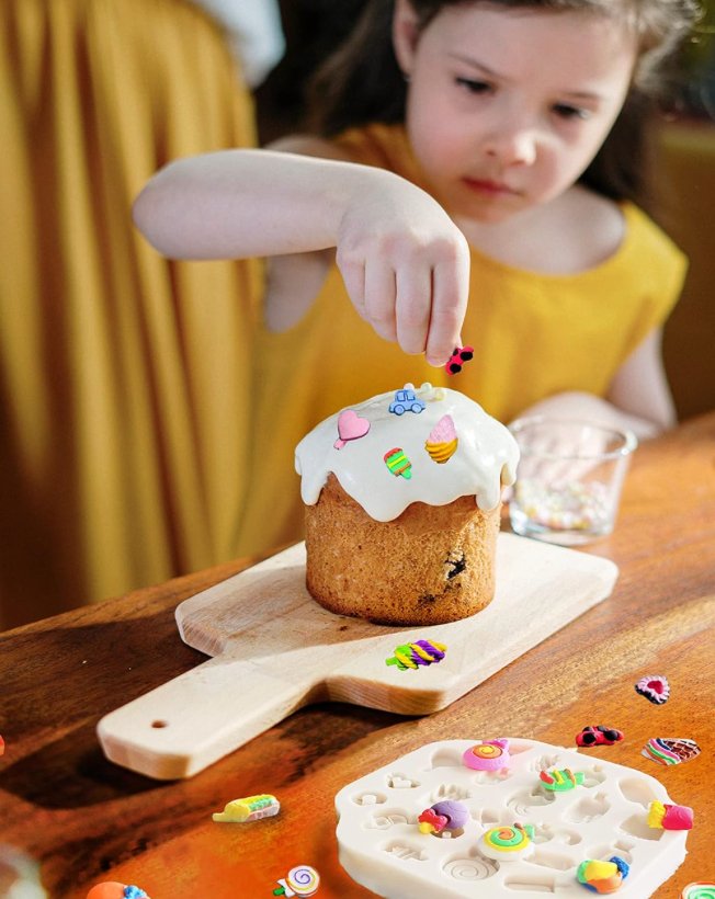Bakewareind Sweets Candy Shape Ice Cream Lollipop Donut Chips Miniature Molds Cake Decoration - Bakewareindia