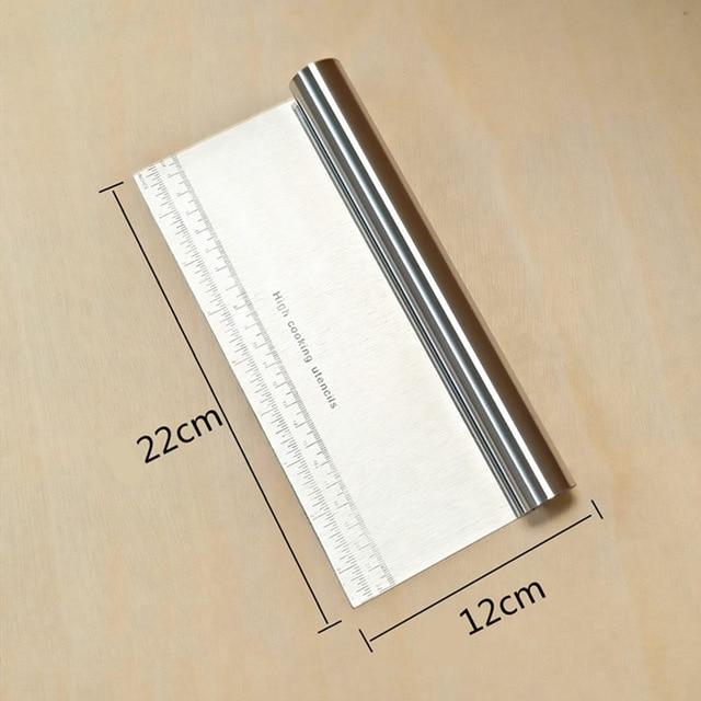 Bakewareind Tall Cake Scrapper Smoother with Height Guide - Bakewareindia