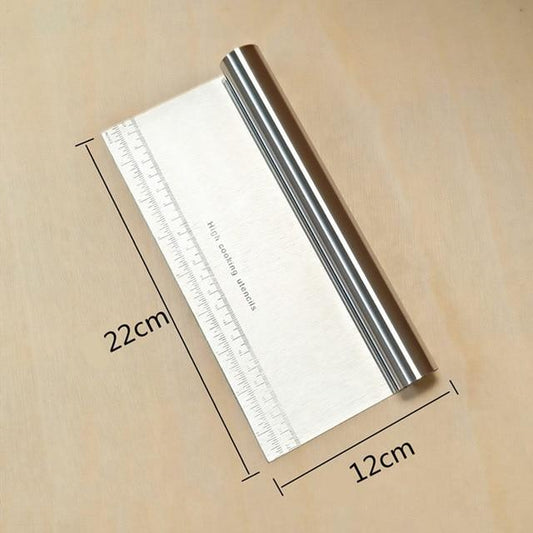 Bakewareind Tall Cake Scrapper Smoother with Height Guide - Bakewareindia