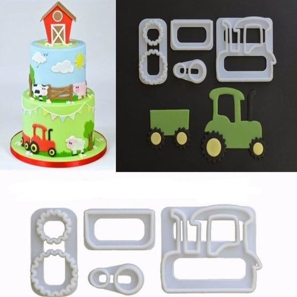 Bakewareind Tractor Cutter for Cakes