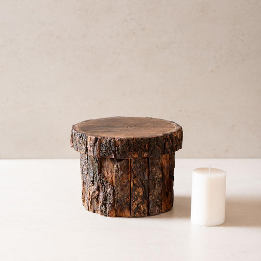 Bakewareind Tree Bark Display Cake Stand - Bakewareindia