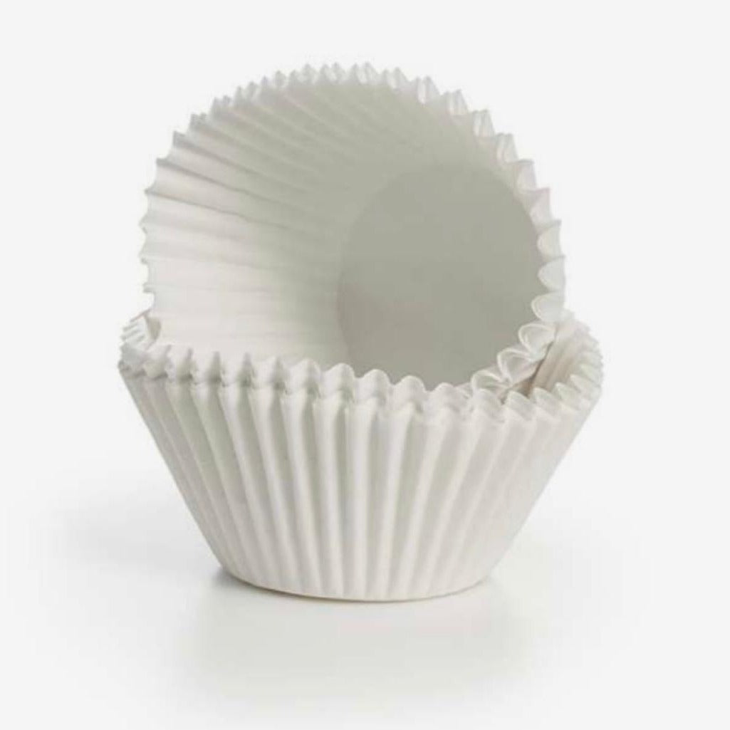 Bakewareind White Cupcake Liner, 200pc pack - Bakewareindia
