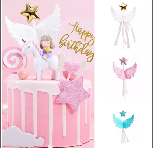 Bakewareind Wing CaKe Topper - Bakewareindia