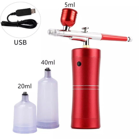 Bakewareind Wireless Airbrush Compressor Gun For Cake Decorating - Bakewareindia