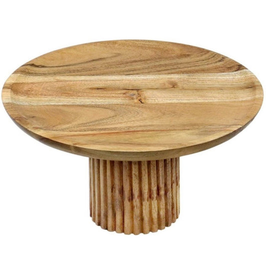 Bakewareind Wooden Cake Stand - Bakewareindia