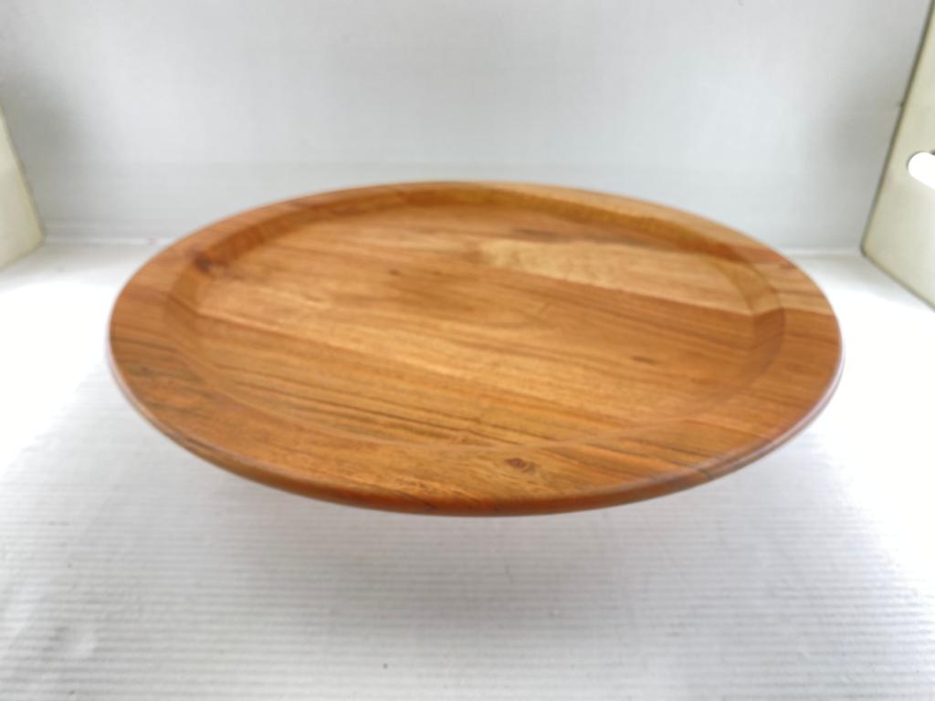 Bakewareind Wooden Platter Cake stand ,12inch - Bakewareindia