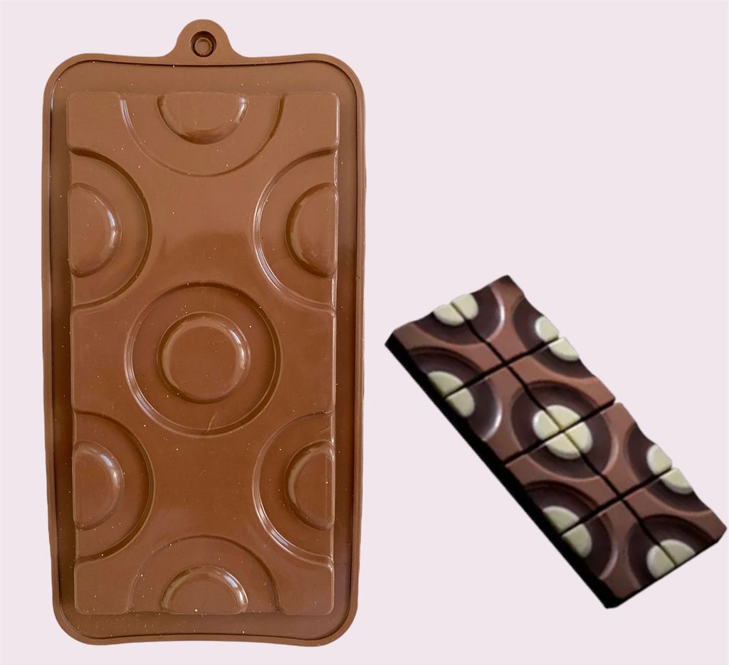 Bar Chocolate Silicone Mould - Bakewareindia