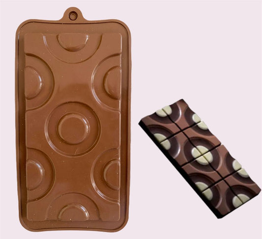 Bar Chocolate Silicone Mould - Bakewareindia