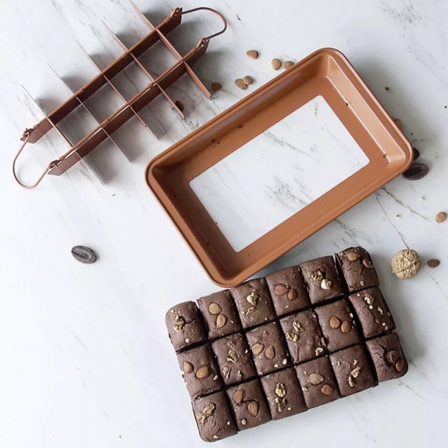 Brownie Tray Set - Bakewareindia