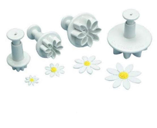 Daisy plunger 4pcs set - Bakewareindia