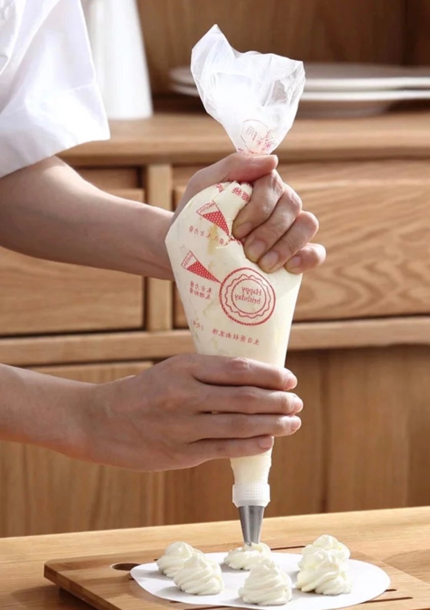 Large Disposable Piping Bag,100pc - Bakewareindia