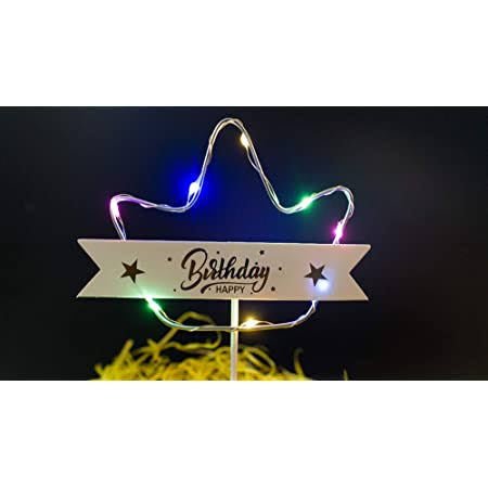 LED Crown Cake Topper - Bakewareindia