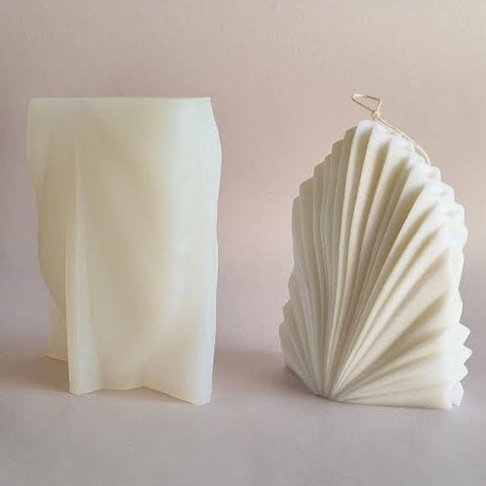LYBA 3D Palm Leaf Candle Silicone Mould - Bakewareindia