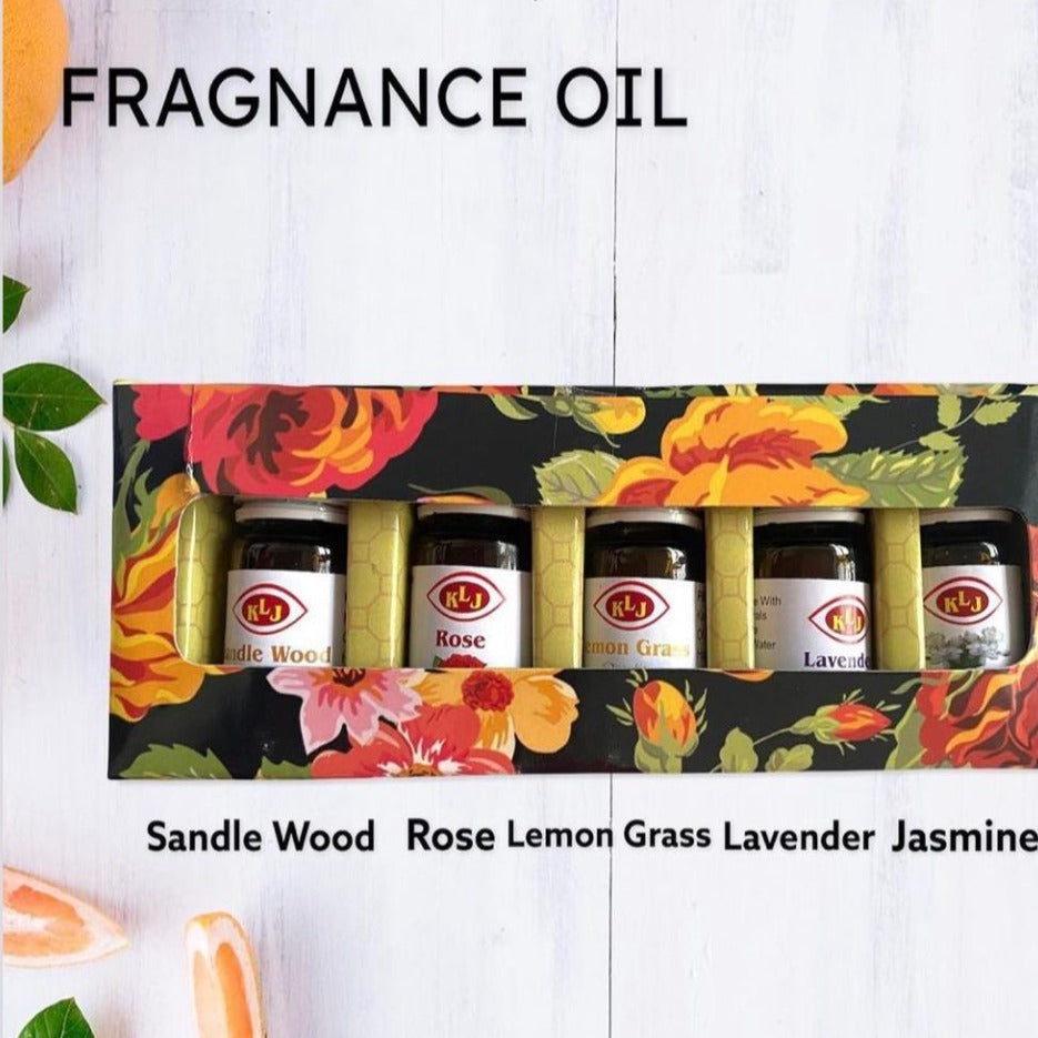 Lyba Assorted Fragrance Oil Set, 5 pcs - Bakewareindia