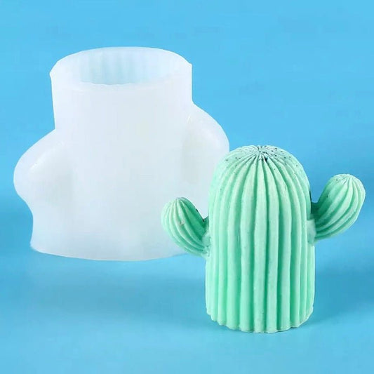 Lyba Moulds 3D Cactus Candle Cake Mould - Bakewareindia