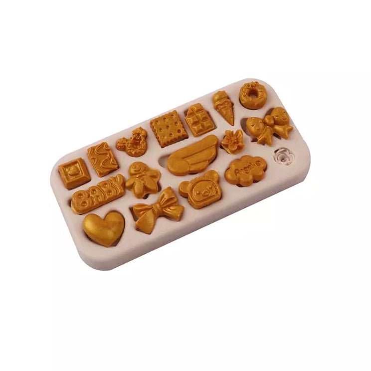 Lyba Moulds Candy Cookies Chocolate Bar Cake Decorating Silicone Mould - Bakewareindia