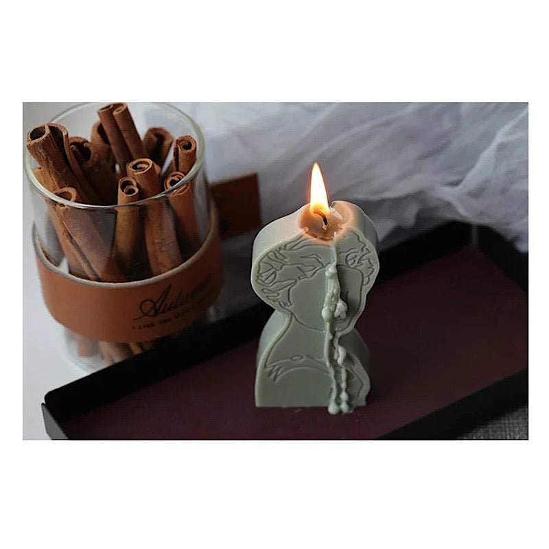Lyba moulds Medussa Face candle silicone mould - Bakewareindia