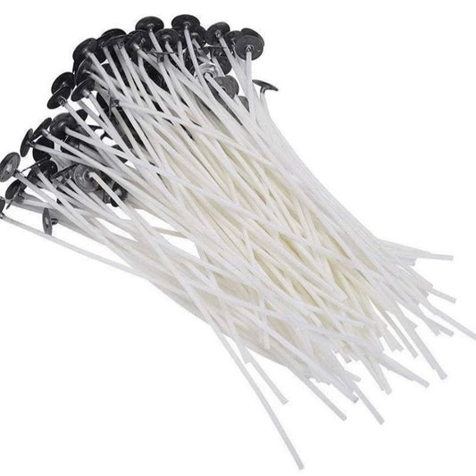 Lyba Wax Coated Wicks, 50 pcs - Bakewareindia