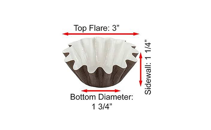 Novacart Brioche Floret Disposable Baking Cups, 50pcs - Bakewareindia