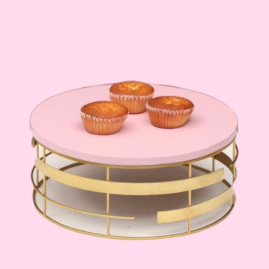Pink Cake Dessert stand - Bakewareindia