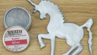 Rolkem Super Silver Dust,10ML - Bakewareindia